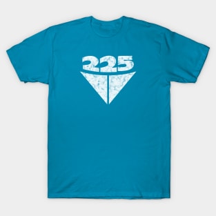 225 Aussie Valiant Badge (Worn White on Blue) T-Shirt